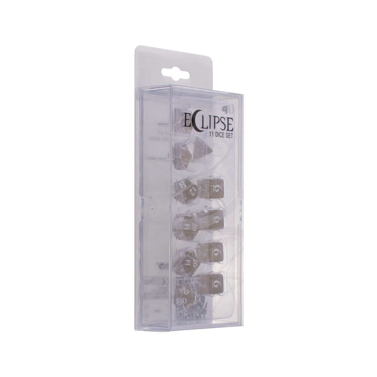 Ultra PRO: 11-Dice Set - Eclipse (Smoke Grey)