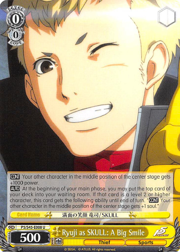 Ryuji as SKULL: A Big Smile (P5/S45-E008 U) - Persona 5
