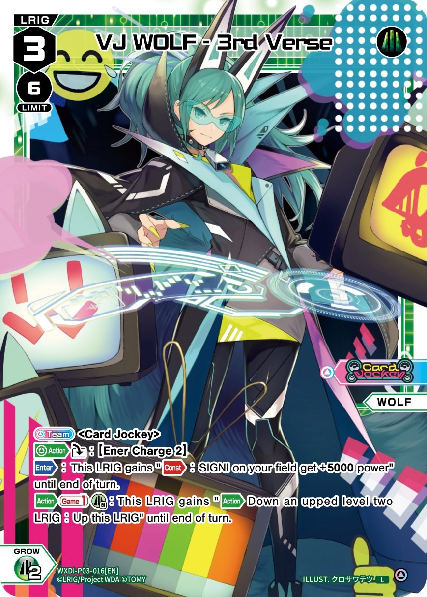 VJ WOLF - 3rd Verse (WXDi-P03-016) [Standup Diva]