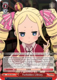 Forbidden Library (RZ/S55-E051 U) - Re:ZERO Vol.2