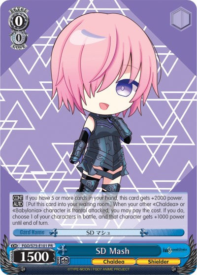 SD Mash (FGO/S75-E101 PR) - Fate/Grand Order Absolute Demonic Front: Babylonia