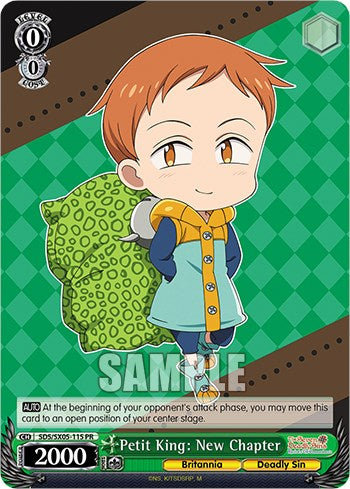 Petit King: New Chapter (SDS/SX05-115 PR) - The Seven Deadly Sins: Revival of The Commandments