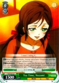 Tea Time, Nozomi (LL/W34-E014 U) - Love Live! Vol. 2