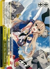 Fast like Shimakaze (KC/S25-E034 CC) - KanColle
