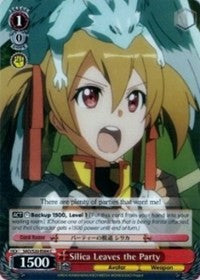 Silica Leaves the Party (SAO/S20-E064 C) - Sword Art Online