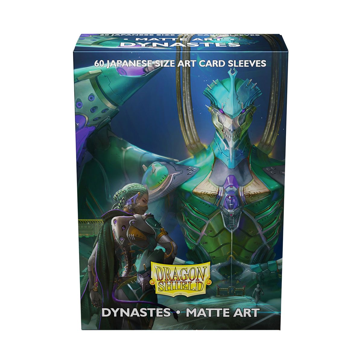 Dragon Shield: Japanese Size 60ct Art Sleeves - Dynastes