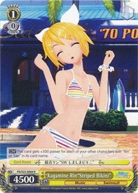 Kagamine Rin"Striped Bikini" (PD/S22-E004 R) - Hatsune Miku -Project DIVA- f