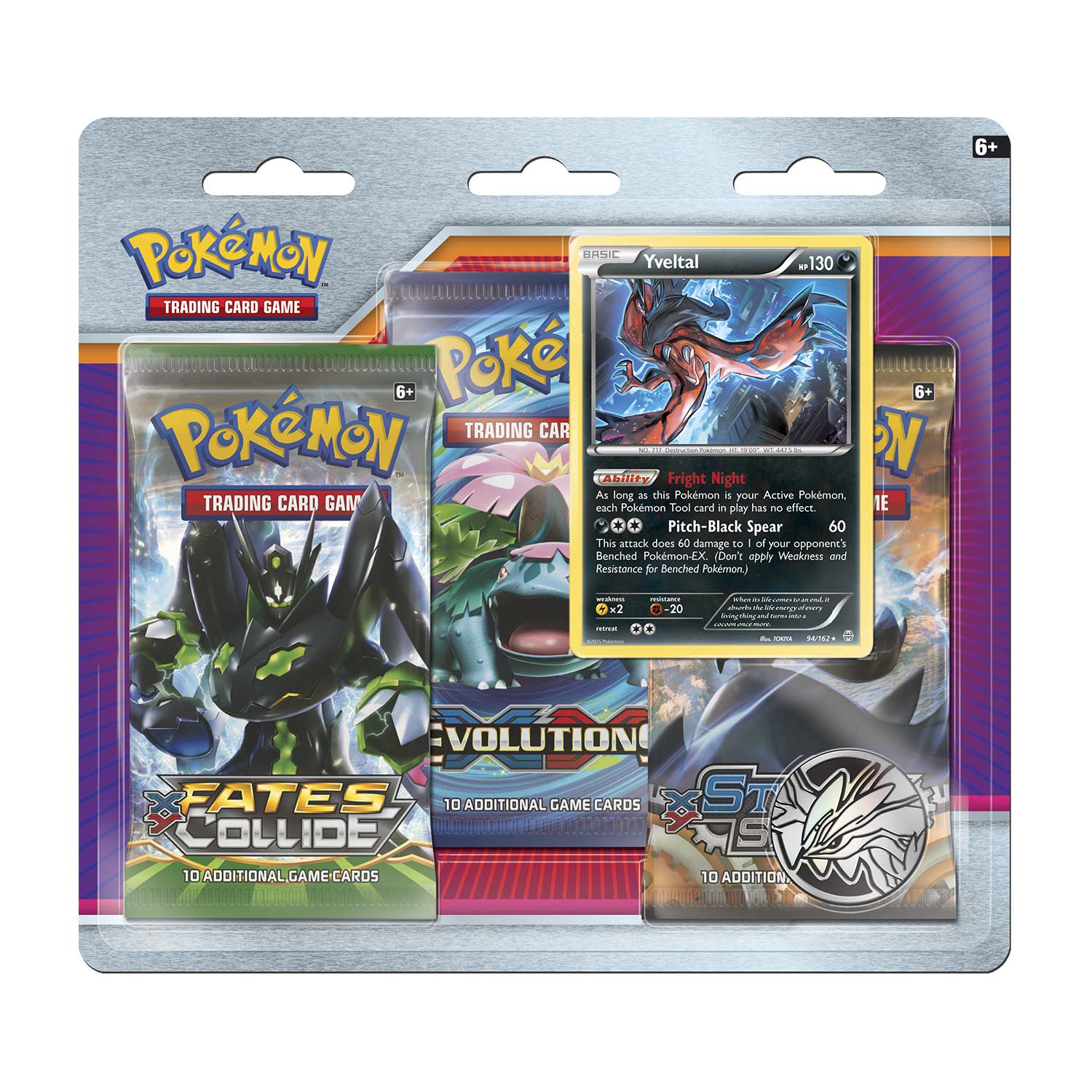 XY - 3-Pack Blister (Yveltal)