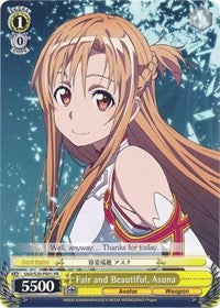 Fair and Beautiful, Asuna (SAO/S20-PE01 PR) - Sword Art Online