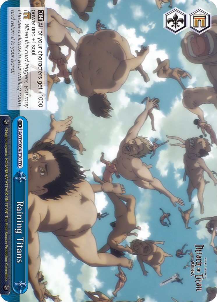 Raining Titans (AOT/SX04-T20 TD) - Attack On Titan: Final Season