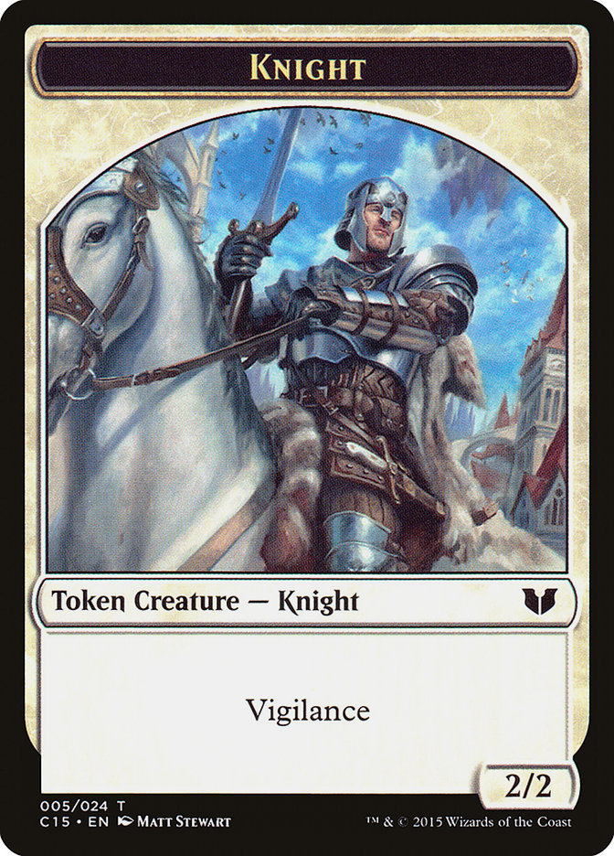 Knight (C15-005) - Commander 2015 Tokens
