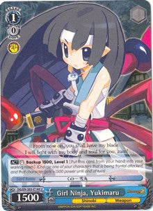 Girl Ninja, Yukimaru (DG/EN-S03-E144 U) - Disgaea