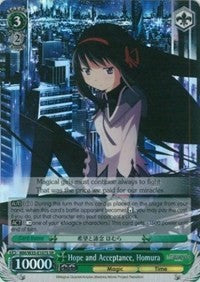 Hope and Acceptance, Homura (SR) (MM/W35-E107S SR) - Puella Magi Madoka Magica the Movie -Rebellion-