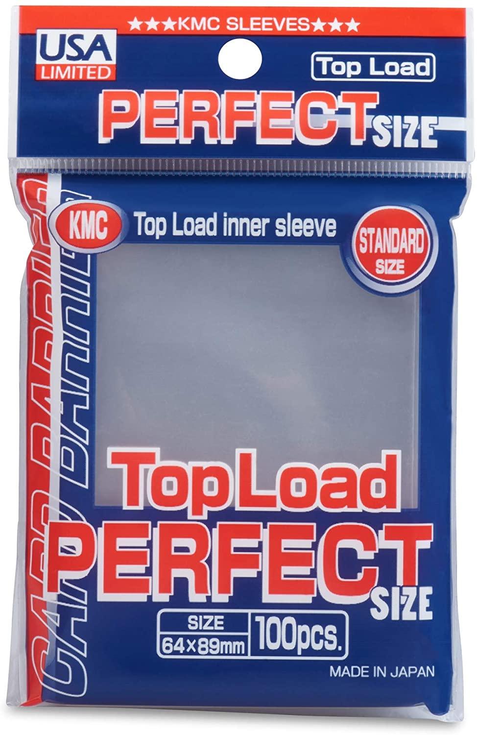 KMC Perfect Fit Standard Size Sleeves 100-Count - Josh's Cards