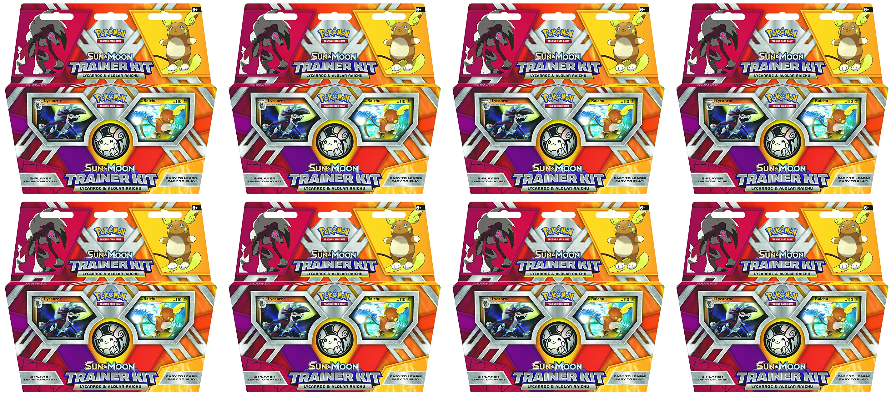 Sun & Moon - Trainer Kit Case (Lycanroc & Alolan Raichu)