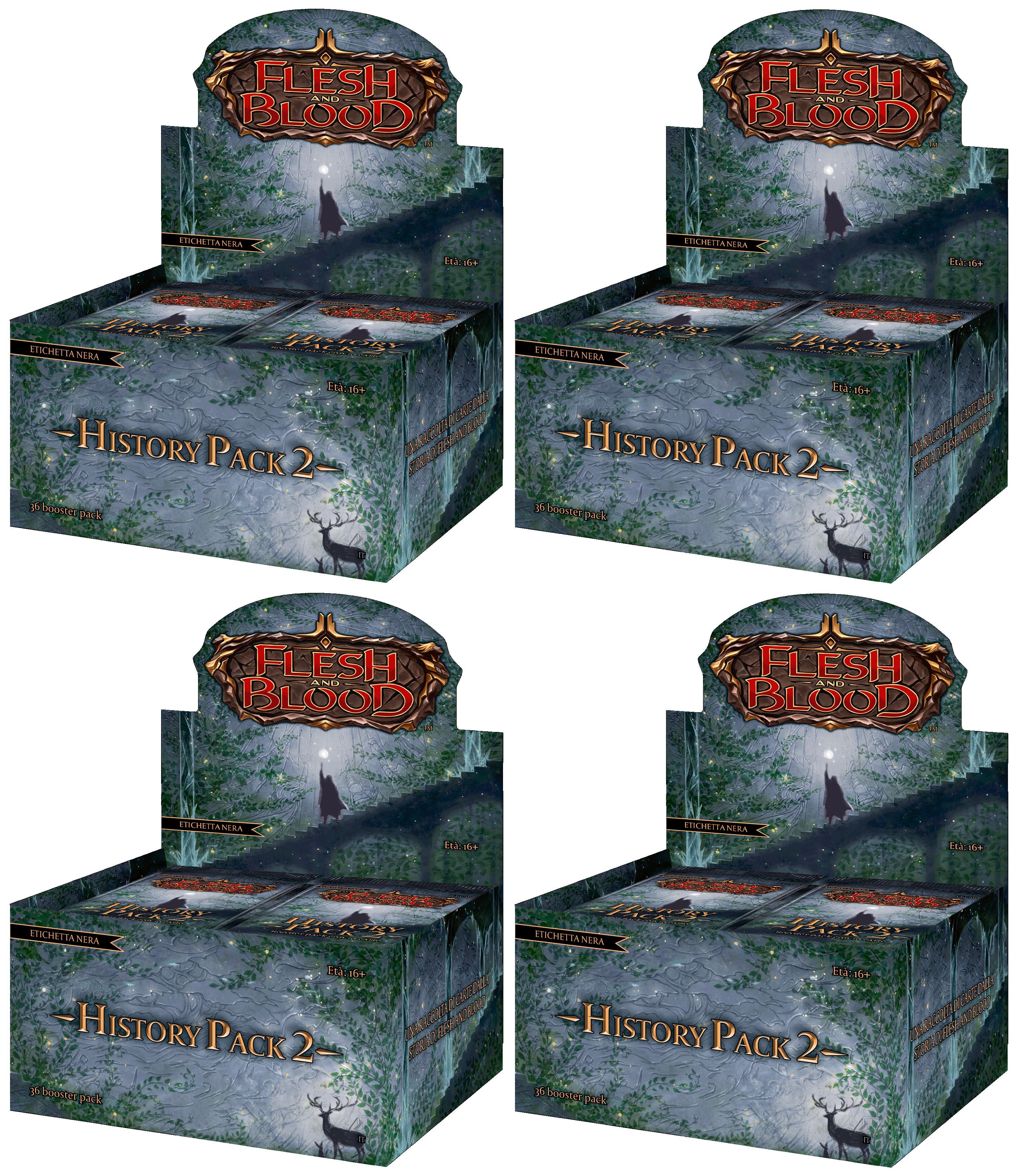 History Pack 2: Black Label [Italian] - Booster Case