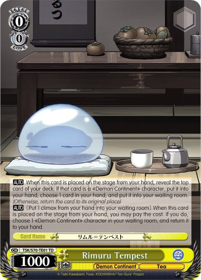 Rimuru Tempest (TSK/S70-TE01 TD) - That Time I Got Reincarnated as a Slime