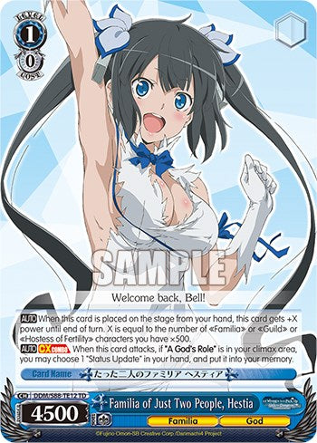Familia of Just Two People, Hestia (DDM/S88-TE12 TD) - Is it Wrong to Try to Pick Up Girls in a Dungeon?