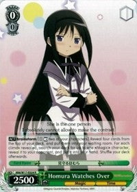 Homura Watches Over (MM/W17-E024 R) - Puella Magi Madoka Magica