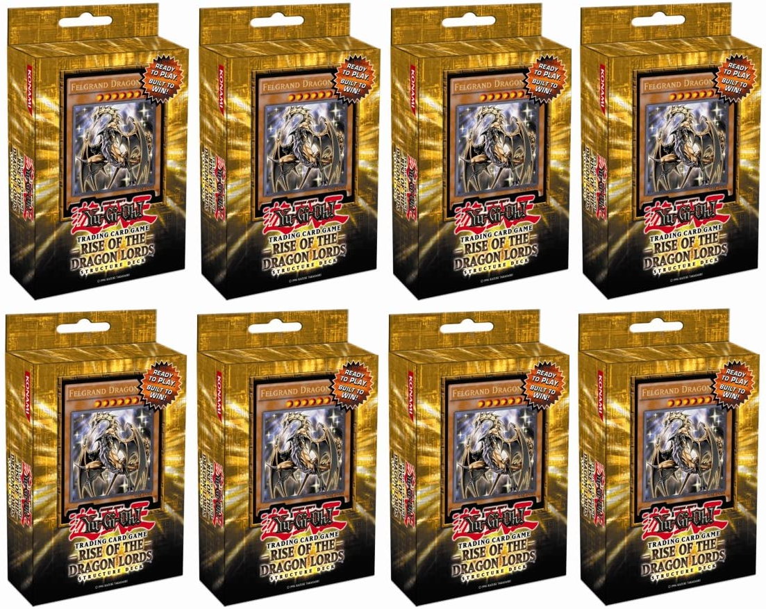 Rise of the Dragon Lord - Structure Deck Display (Unlimited)