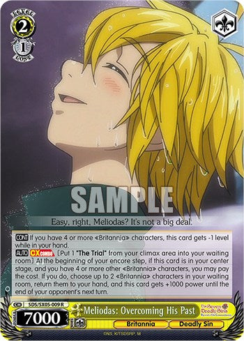 Meliodas: Overcoming His Past (SDS/SX05-009 R) - The Seven Deadly Sins: Revival of The Commandments