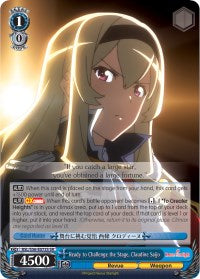 Ready to Challenge the Stage, Claudine Saijo (SR) (RSL/S56-E073S SR) - Revue Starlight