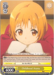 Childhood Asuna (SAO/SE26-E04 C) - Sword Art Online II Vol.2