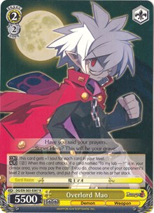 Overlord Mao (DG/EN-S03-E007 R) - Disgaea