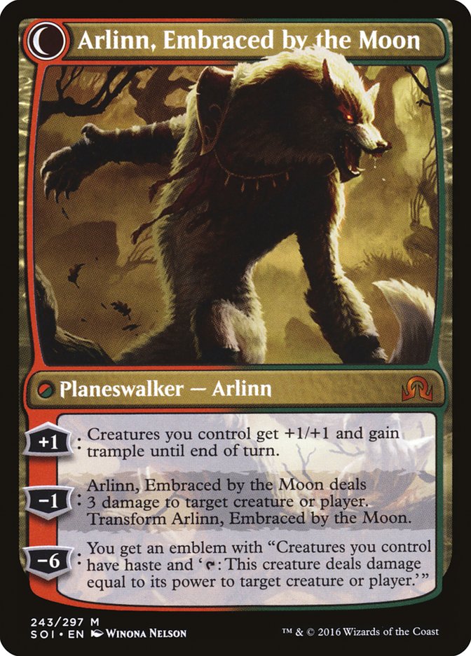 Arlinn Kord // Arlinn, Embraced by the Moon (SOI-243) - Shadows over Innistrad: (Double Faced Transform)