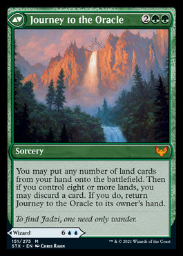 Jadzi, Oracle of Arcavios // Journey to the Oracle (STX-151) - Strixhaven: School of Mages