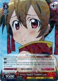 Silica's Bashful Troubled Look (SAO/S26-E045 R) - Sword Art Online Vol.2