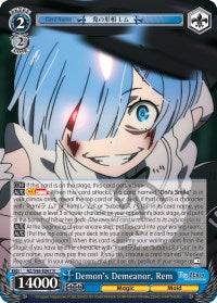 Demon's Demeanor, Rem (RZ/S46-E067 R) - Re:ZERO