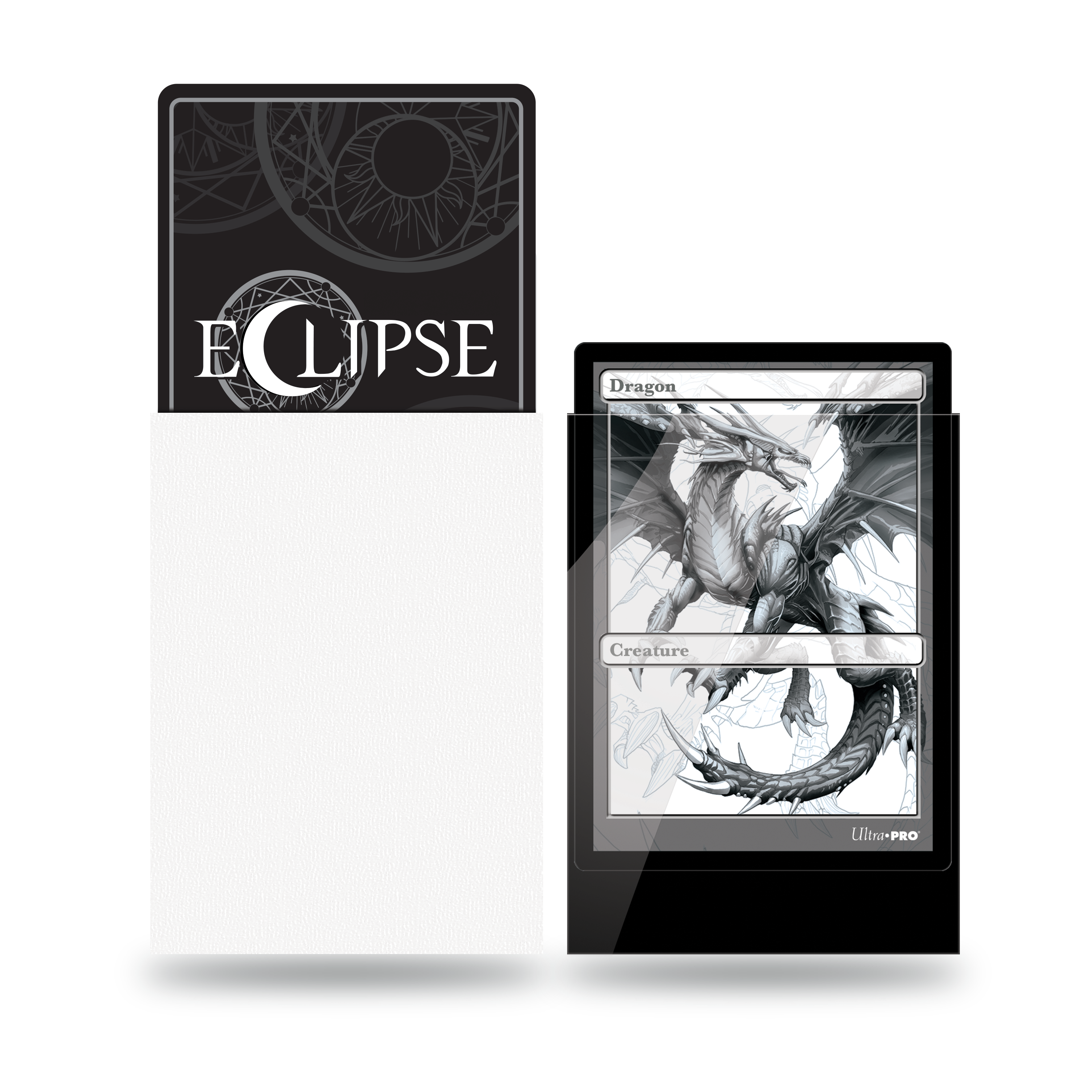 Ultra PRO: Standard 100ct Sleeves - Eclipse Gloss (Arctic White)