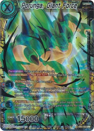 Porunga, Giant Force (DB3-143) [Giant Force]