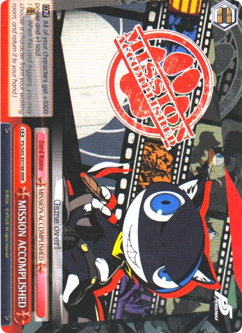 MISSION ACCOMPLISHED (RRR) (P5/S45-E074R RRR) - Persona 5
