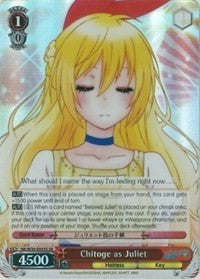 Chitoge as Juliet (SR) (NK/W30-E055S SR) - NISEKOI -False Love-