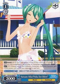 Hatsune Miku"Polka Dot Bikini" (PD/S22-E082 R) - Hatsune Miku -Project DIVA- f
