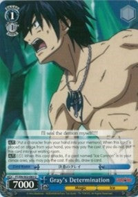 Gray's Determination (FT/EN-S02-083 U) - Fairy Tail ver.E