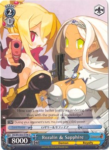 Rozalin & Sapphire (DG/EN-S03-E146 U) - Disgaea