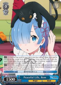 Peaceful Life, Rem (RZ/S46-E058 RR) - Re:ZERO