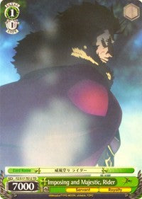 Imposing and Majestic, Rider (TD) (FZ/S17-TE12 TD) - Fate/Zero