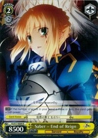 Saber - End of Reign (FZ/S17-E009 R) - Fate/Zero
