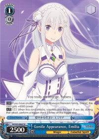 Gentle Appearance, Emilia (RZ/S55-E067 R) - Re:ZERO Vol.2