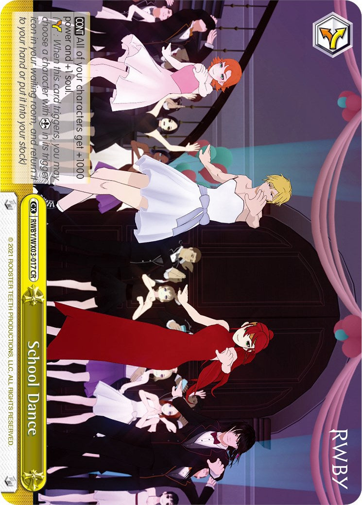 School Dance (RWBY/WX03-017 CR) - RWBY