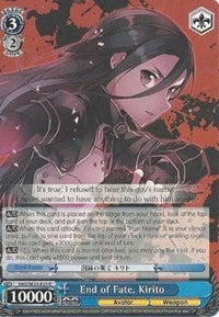 End of Fate, Kirito (SAO/SE23-E23 R) - Sword Art Online II