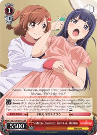 Sudden Closeness, Karen & Mahiru (SR) (RSL/S56-E044S SR) - Revue Starlight