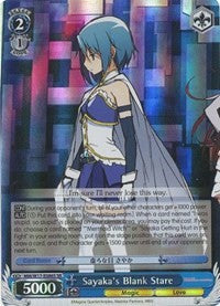 Sayaka's Blank Stare (SR) (MM/W17-E086S SR) - Puella Magi Madoka Magica