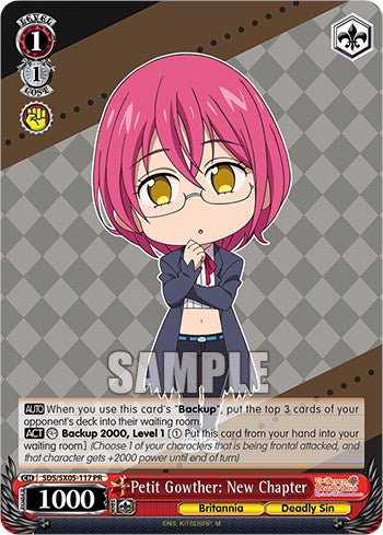 Petit Gowther: New Chapter (SDS/SX05-117 PR) - The Seven Deadly Sins: Revival of The Commandments