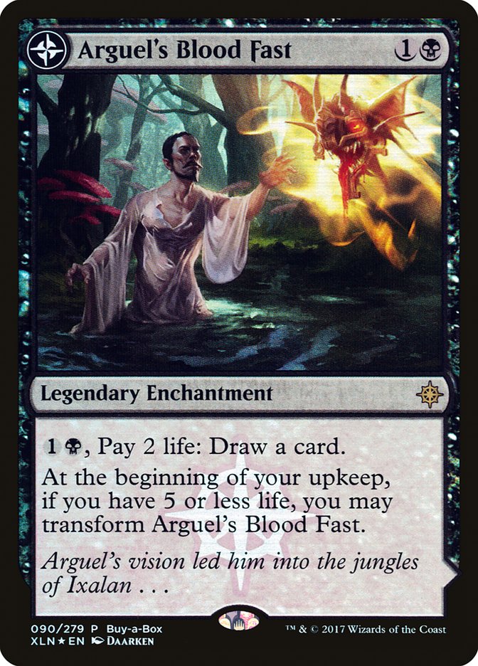 Arguel's Blood Fast // Temple of Aclazotz (BABP-090) - XLN Treasure Chest: (compasslanddfc) Foil