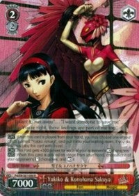 Yukiko & Konohana Sakuya (P4/EN-S01-056 R) - Persona 4 ver.E
